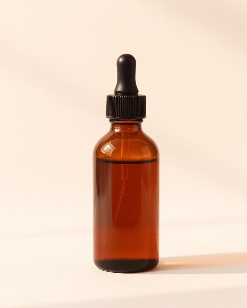 Amber hair oil bottle from the Onengs Empire collection